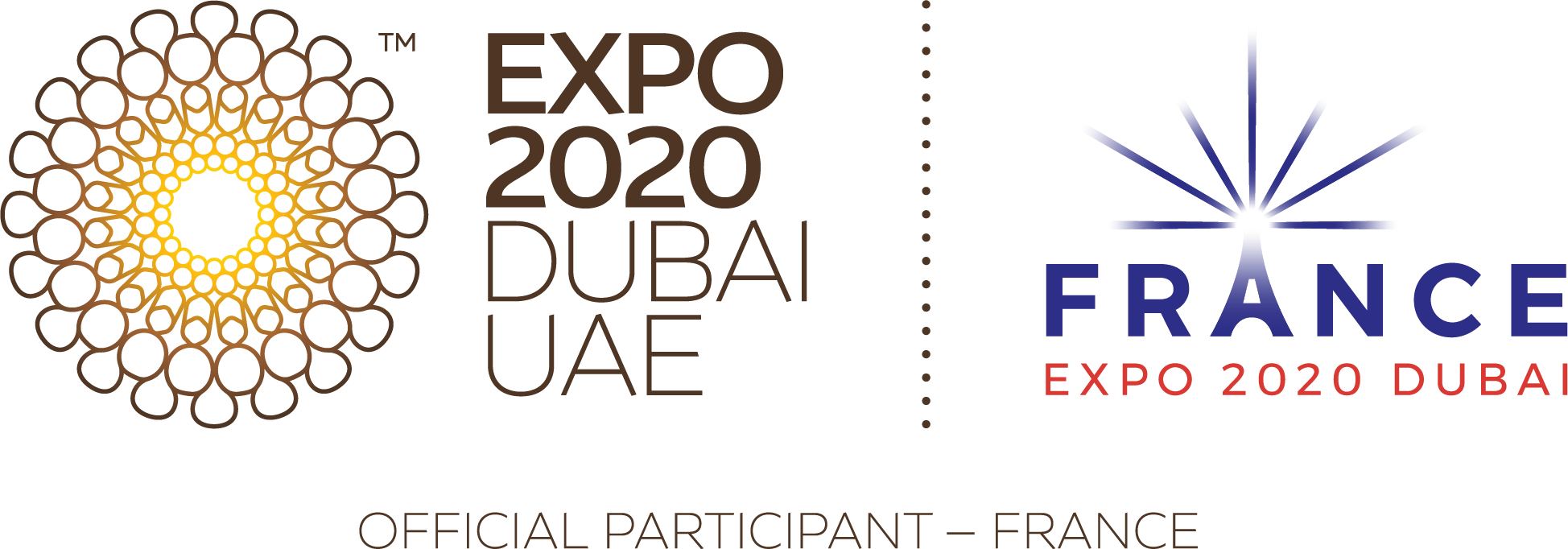 Double logo Pavillon France - Expo 2020